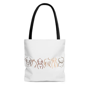 TOTE BAG. (white)