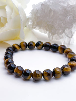 TIGER EYE.  (Solar Plexus Chakra)