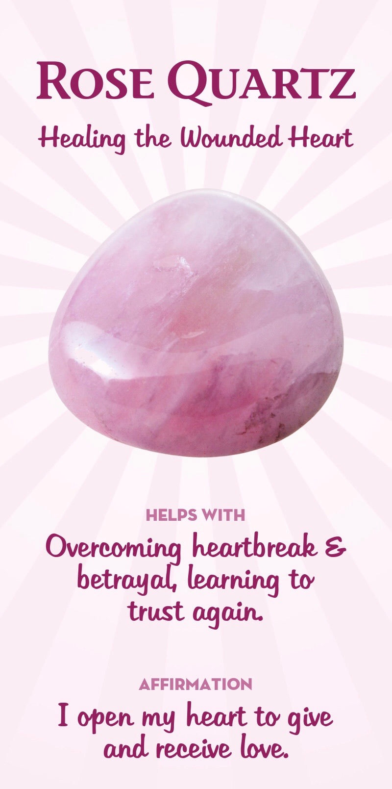 Hematite Crystal Healing Hearts